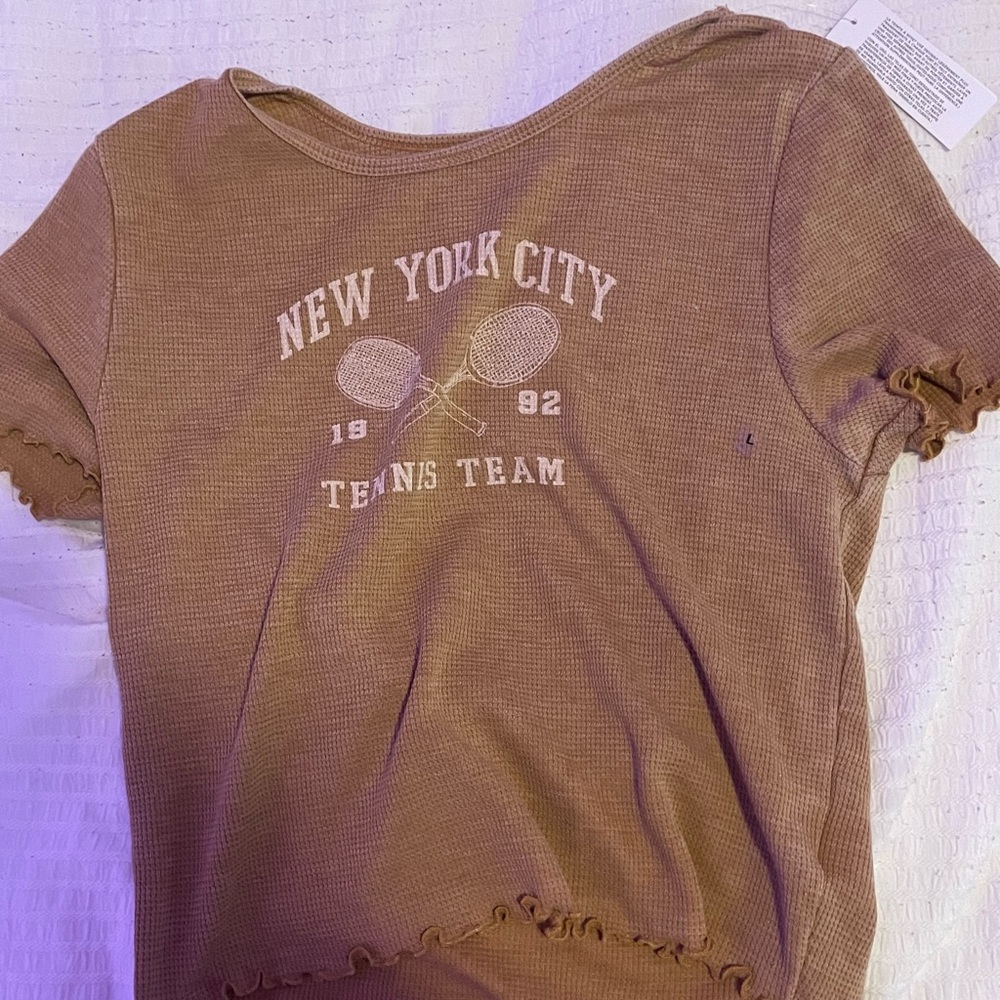 New York Cropped Top